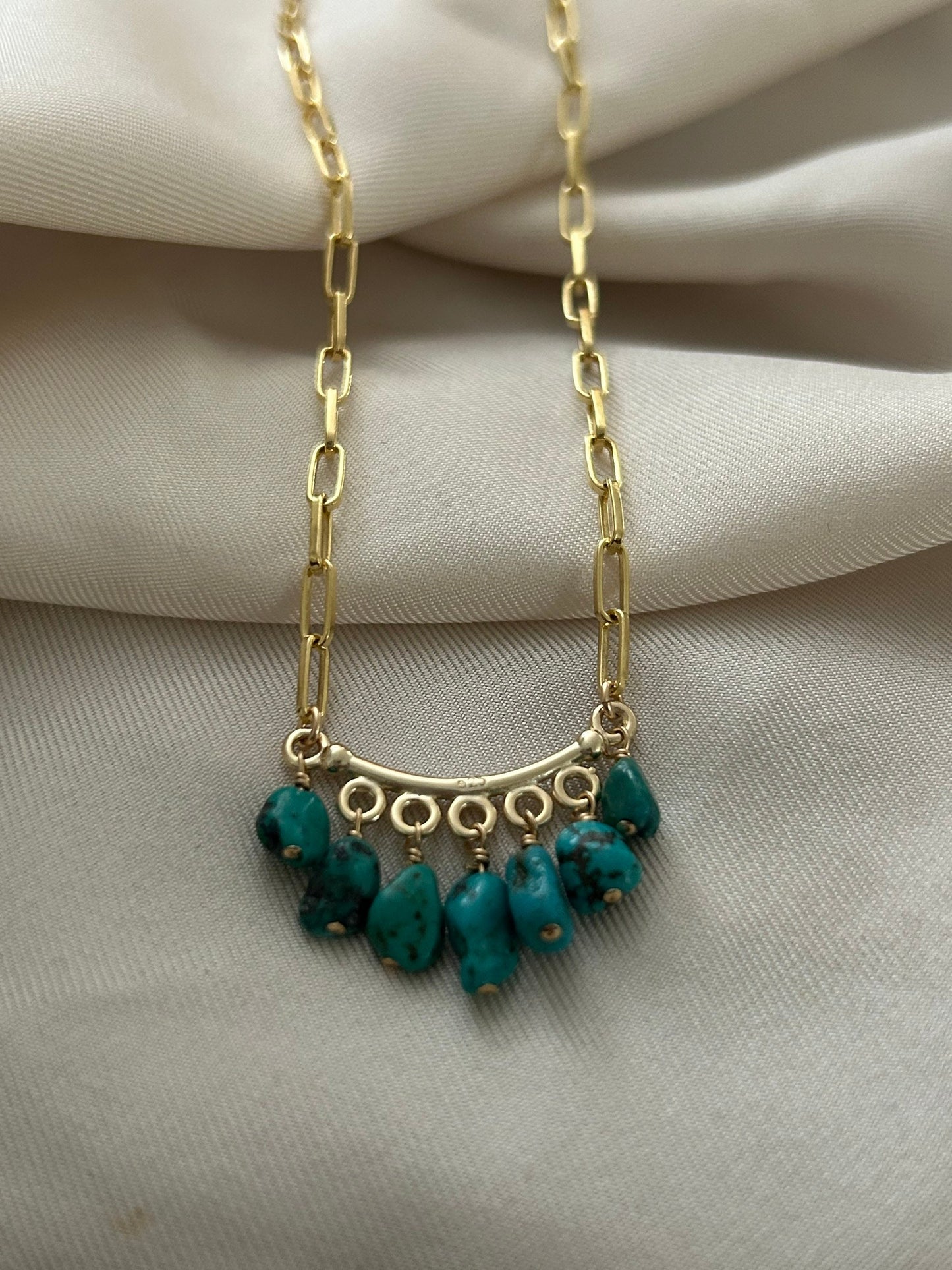 Gems Like Candy: Gemstone Sprinkles Fringe Necklace