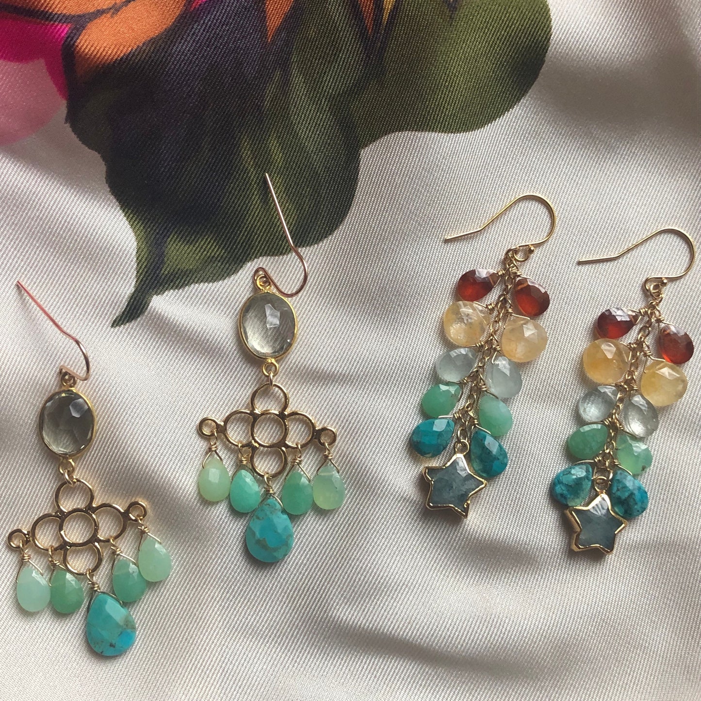 The Rainbow Collection: Desert Rainbow Drop Earrings