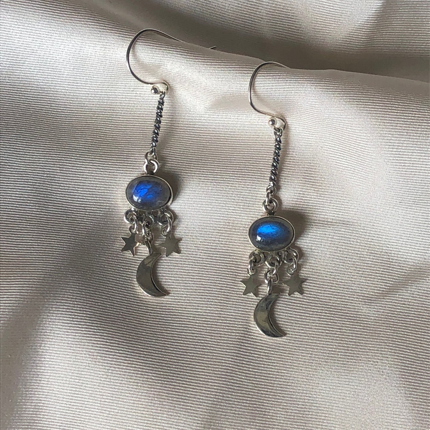 Celestial Charm Moondrop Earrings