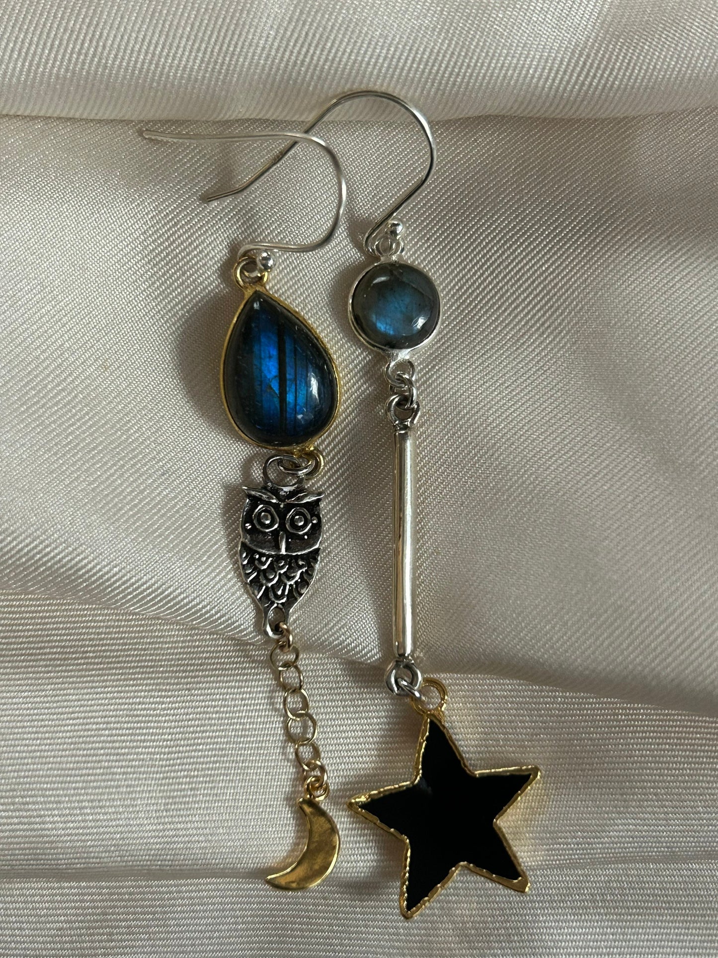 Night Magic Moondrop Earrings