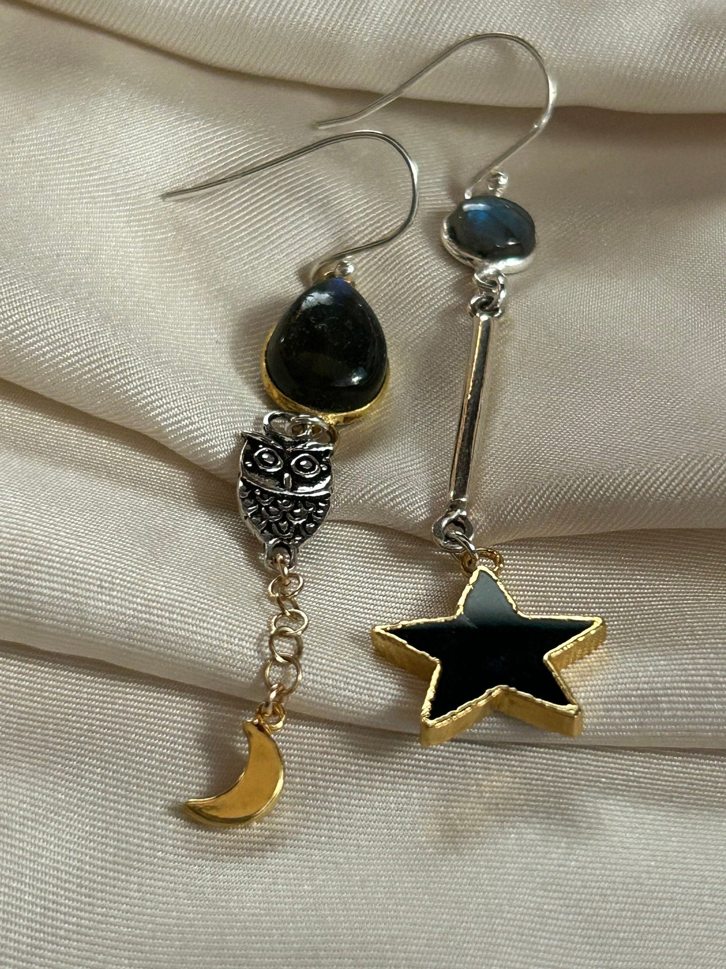 Night Magic Moondrop Earrings