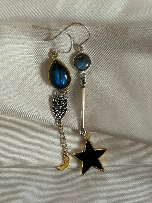 Night Magic Moondrop Earrings