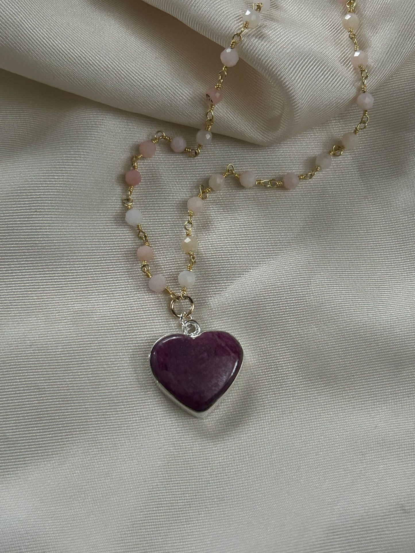 Heart’s Desire Rock Candy Necklace